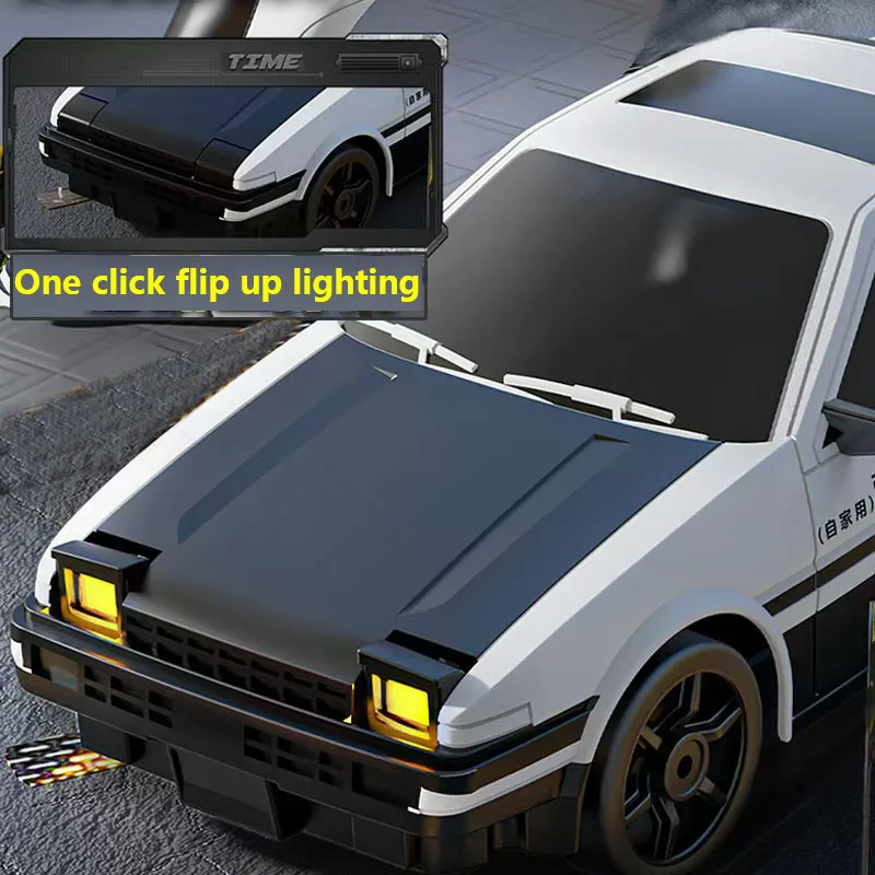 Children's toys remote control drift car 1/24 scale acceleration remote control car small four-wheel drive racing car charging h 2