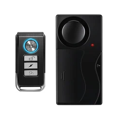 Advanced Wireless Anti - Theft Vibration Alarm with Remote Control - 110dB Loud Security System (1 Set)
