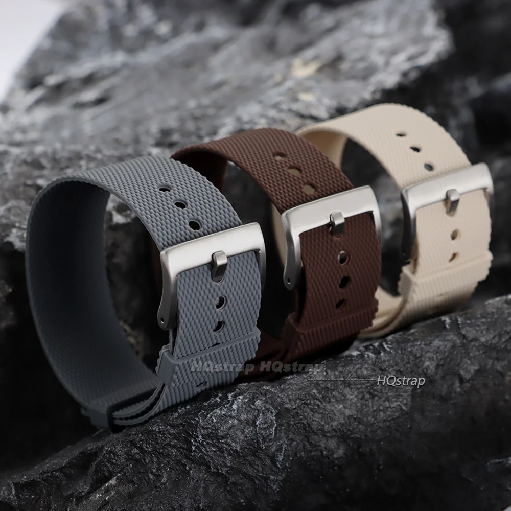 Premium Silicone Sport Watch Strap - Universal Waterproof Wrist Band Accessories