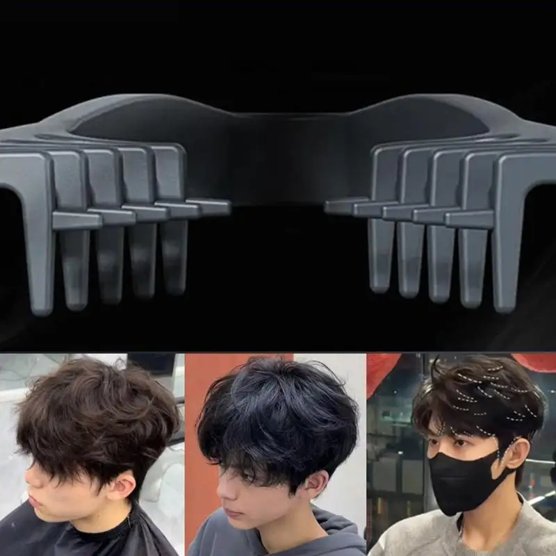 Pettine Volumizzante per Capelli in Plastica, Strumento per lo Styling di Capelli Normali, Effetto Naturale per Sollevare e Coprire le Radici - immagine 5