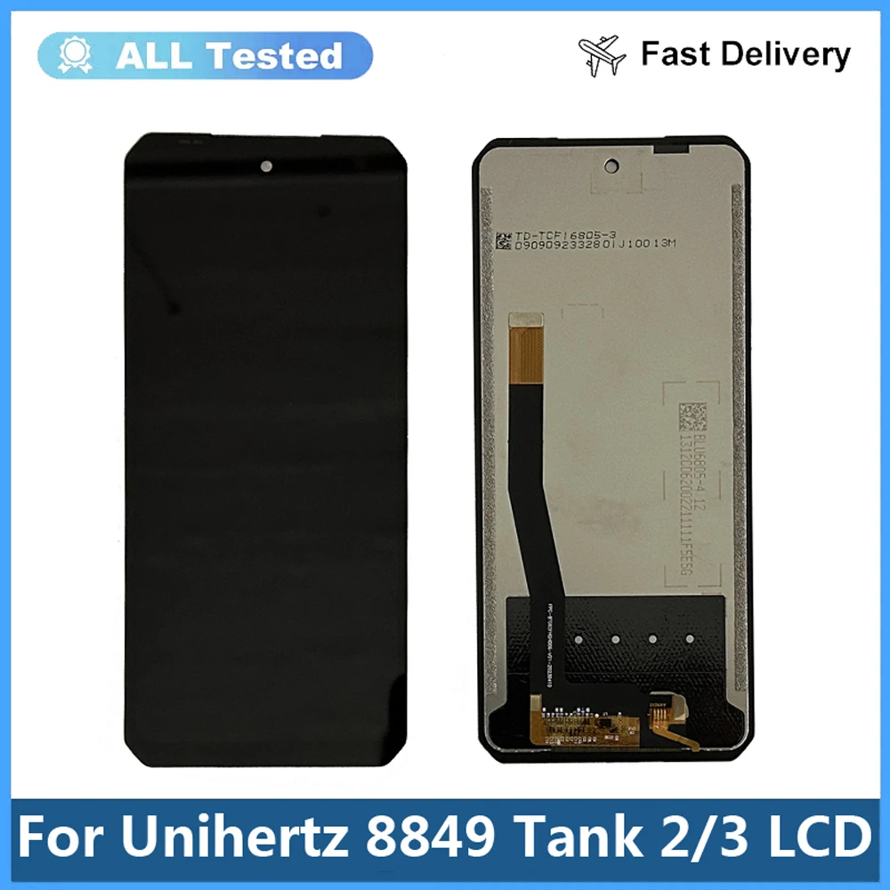 Nuovo Digitalizzatore Testato Da 6.79 Pollici Per Unihertz 8849 Tank 2 Tank 3 Cell Phone 2460*1080 Display Lcd Con Gruppo Touch Screen
