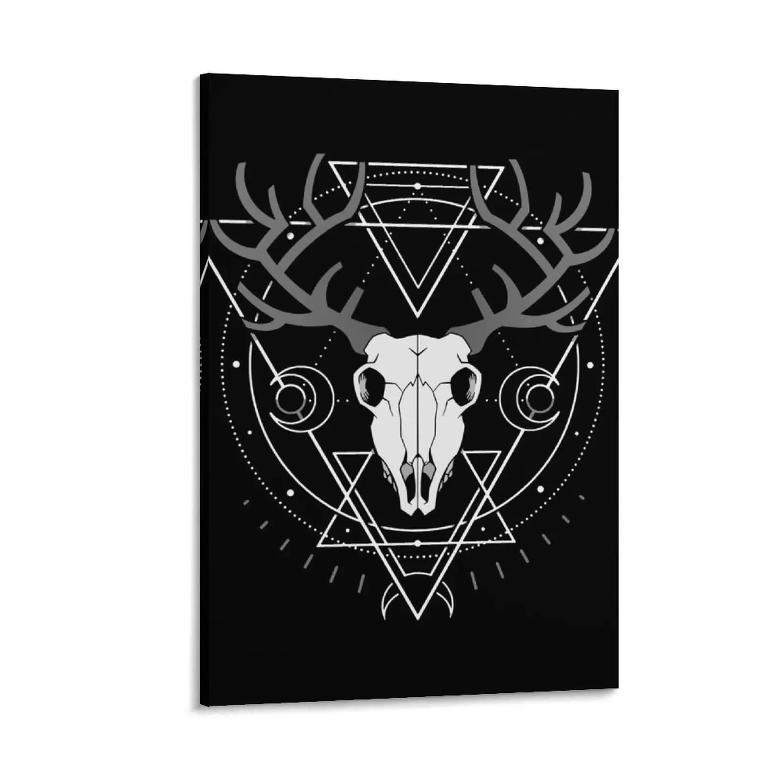 

Холщовые картины с изображением черепа оленя, настенные плакаты, аниме