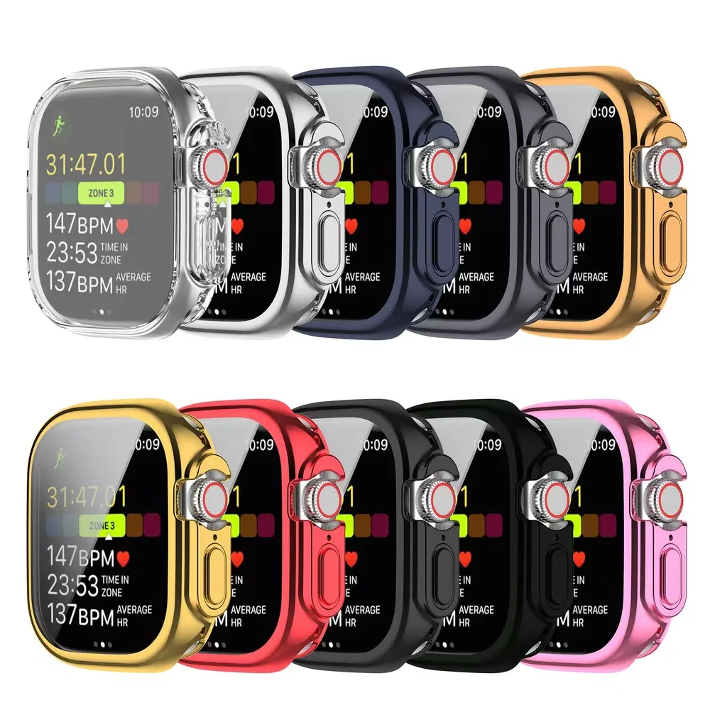 Custodia Per Apple Watch Ultra 49Mm Accessori Per La Protezione Dello Schermo Custodia Antiurto Antigraffio In Tpu Custodia Apple Watch Ultra 2