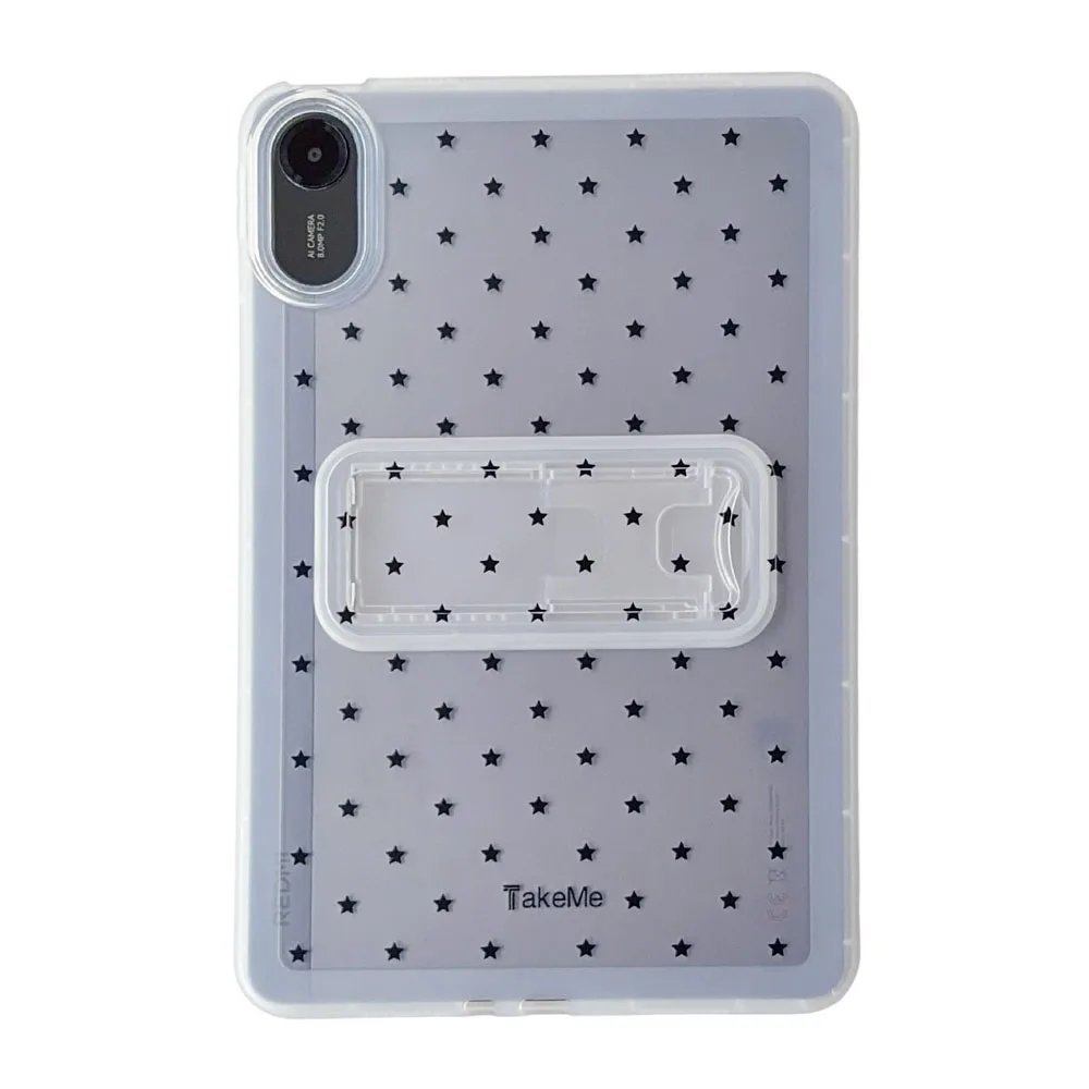 Transparent Shockproof Printed Stand Tablet Protective Case