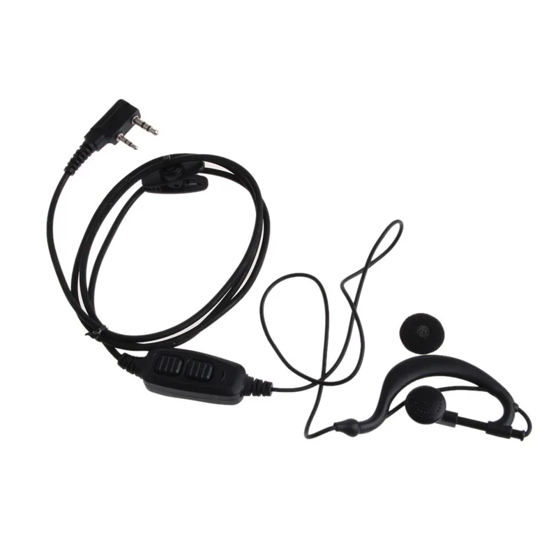 

Original Dual PTT Earpiece With Mic For BAOFENG UV 82 UV82L UV-89 2-way Radio