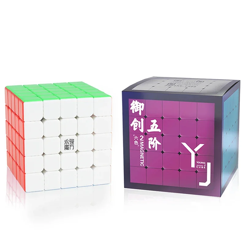 Yj Yuchuang V2M 5X5 Cubo Magico Magnetico Puzzle Magico Professionale Yuchuang V2 M Yongjun 5X5 Magneti Speed Cube Giocattoli Educativi