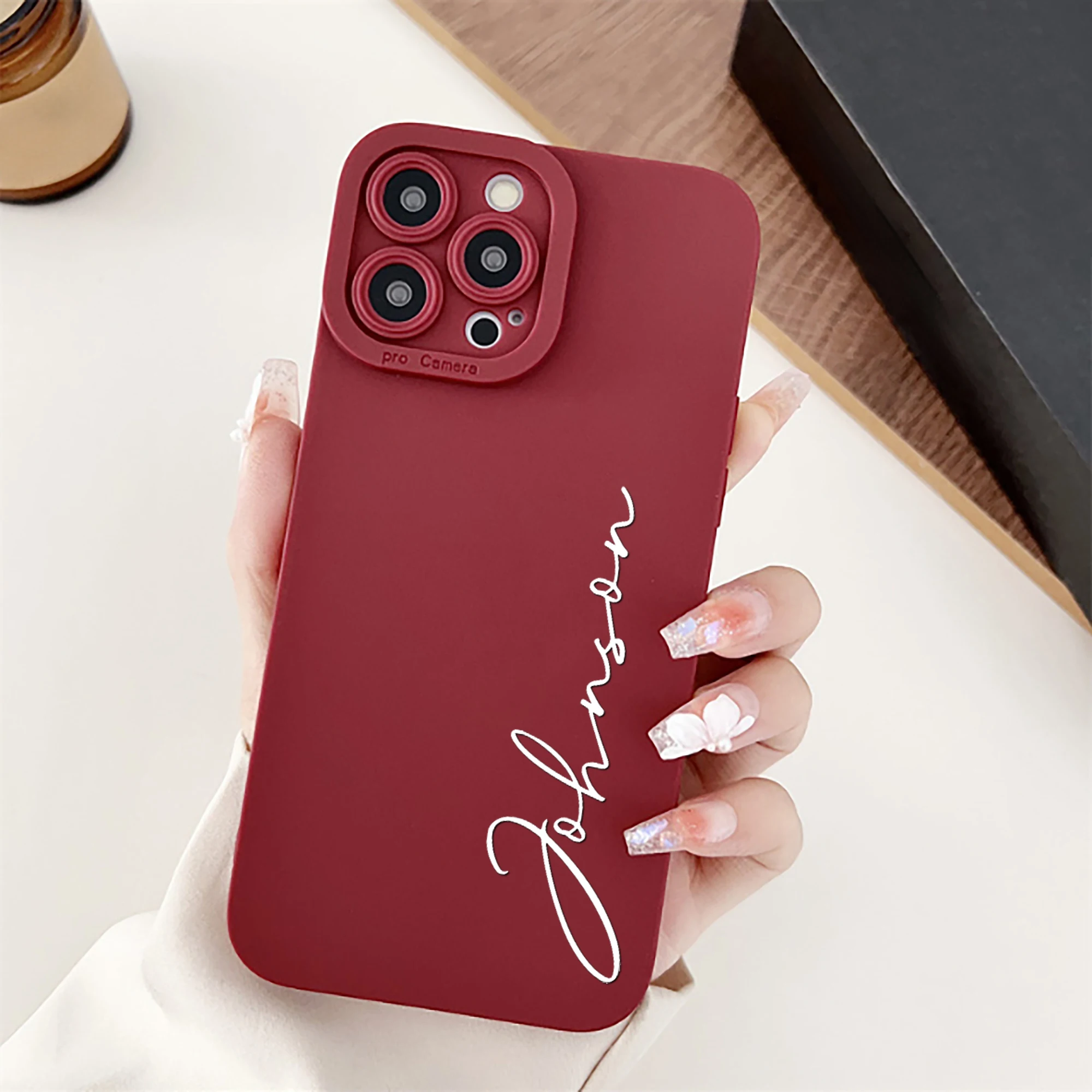 Personalized TPU Year Theme Customized Name Letters Hot Stamping Compatible thumbnail 4