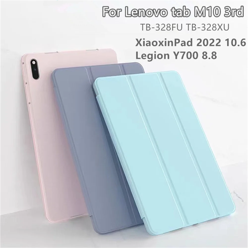 

For Lenovo Tab M10 Plus M10 3rd Gen Xiaoxin Pad 10.6 P12 Pro 12.7 Case Legion Y700 Cover Magnetic Stand Funda tab M10 3rd Gen