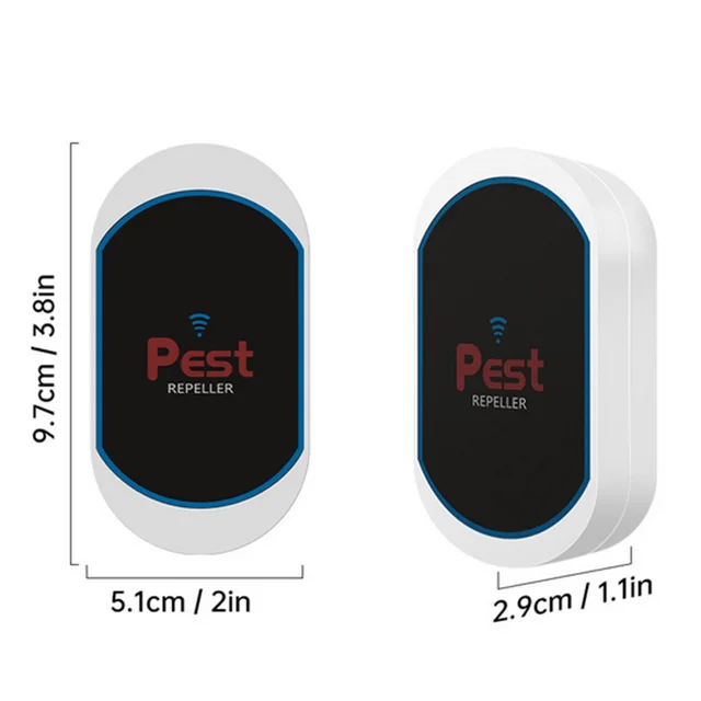 Ultrasonic Pest Repeller Plug-in Insect Repeller Multifunctional Rat Mosquito Repellent Pest Control Device for Bat Mosquito 6