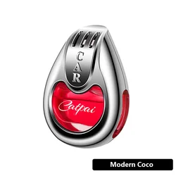 Car Interior Aromatherapy Diffuser - Long-Lasting Fragrance Pendant (Modern Coco)