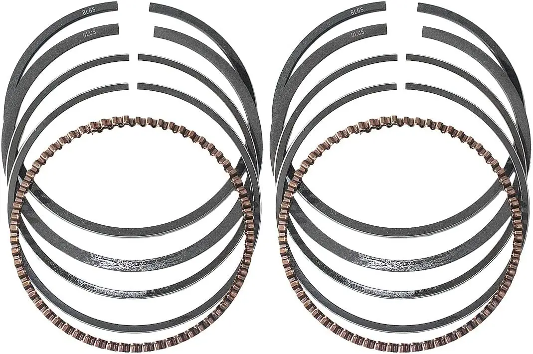 2pcs 68mm Piston Rings Kit for Hond GX160 GX 160 5.5 HP GX200 6.5HP 168 Gas Engine Grass Cutter Machine Gasoline Mower 3
