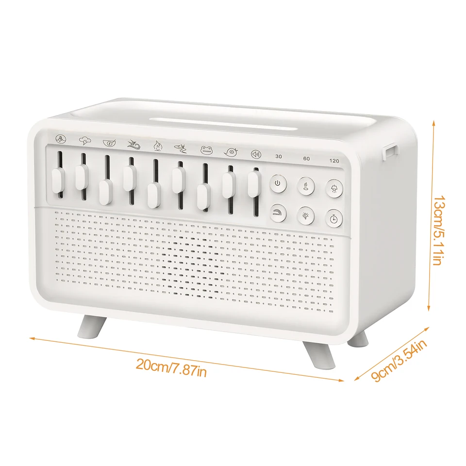 LED White Noise Bluetooth Speaker Aromatherapy Humidifier