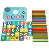 Children Arithmetic Stick Sticks Mathematics Montessori Teaching Aids Counting Rod Kids Learning Toys Educational Children Gift 5
