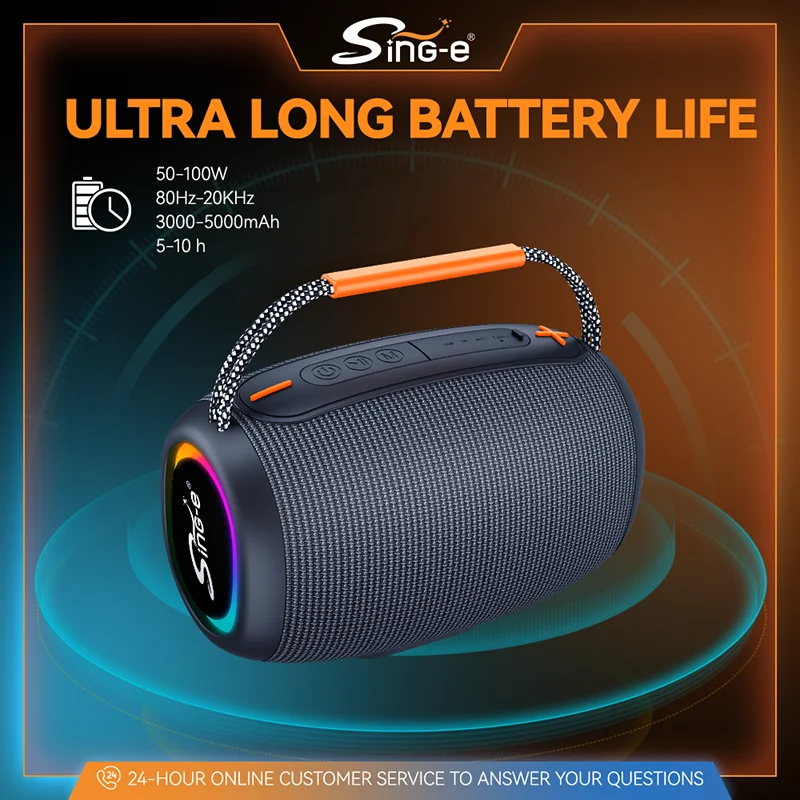 ZQS P18 Wireless Bluetooth Speaker Portable High Pitched Sound