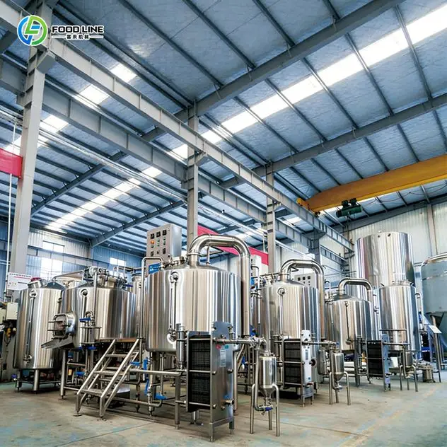 Factory Wholesale Beer Brewing Equipment Multi-Flavor Craft Beer Producing Equipment Machine