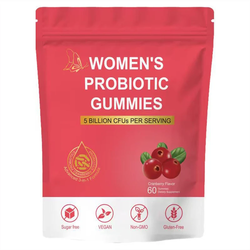 Women's Probiotic Gummies for Immune, Vaginal, Digestive & Gut Health - Supports Occasional Constipation, Bloating, Odor Control