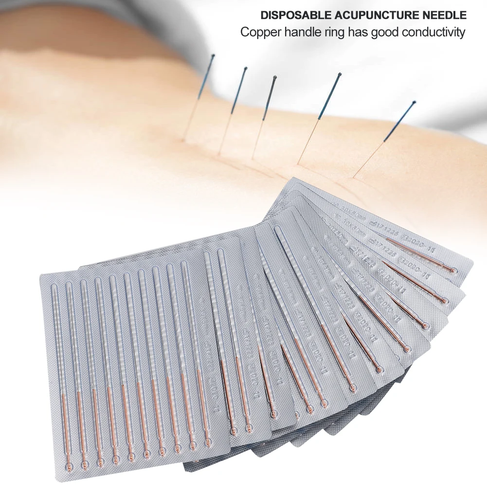 100pcs / box Disposable Sterile Acupuncture Needle Massage Therapy
