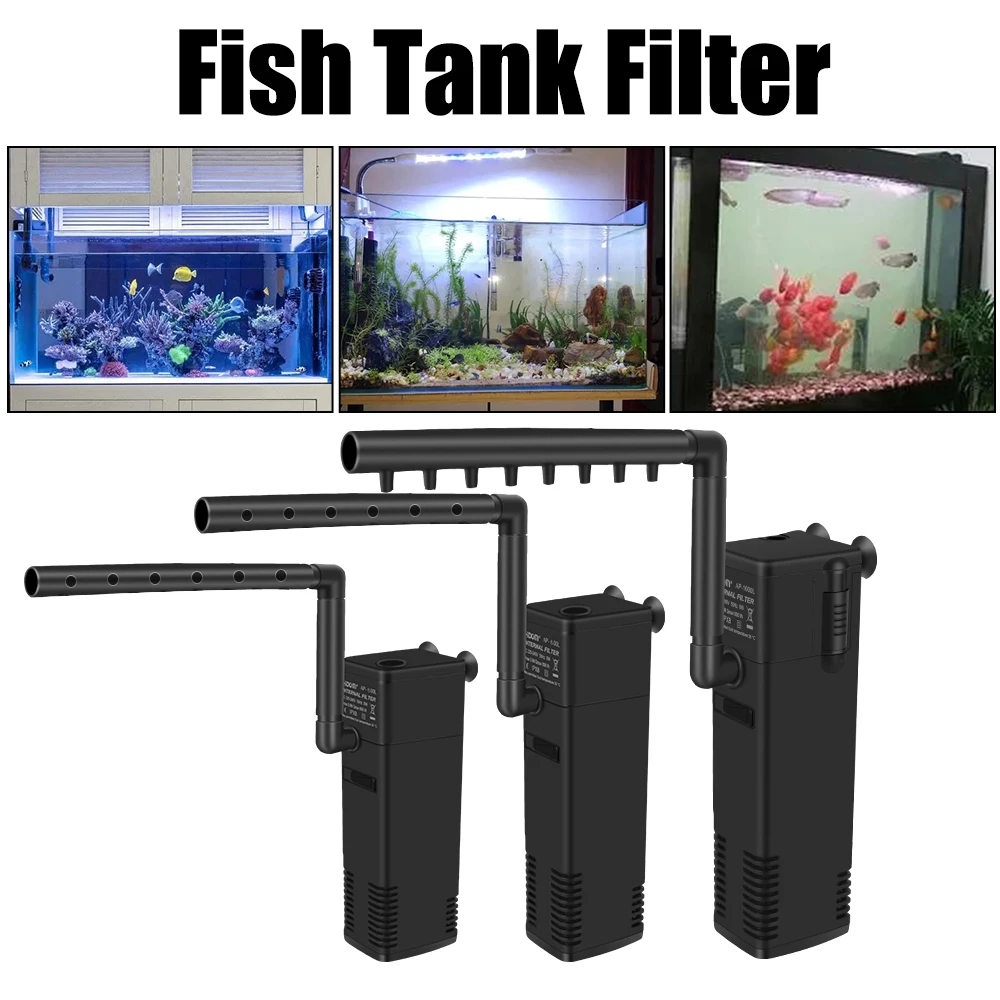 Aquarium Aquarium Sauerstoff Zunehmende Pumpe Low Level Wasser Tauch Wasser Filter Pumpe Schildkröte Tank Filter EU Stecker