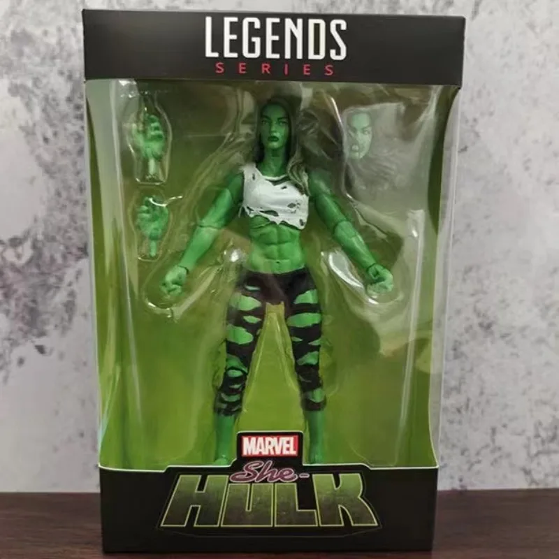 thumbnail image 1 of Figuras de acción móviles de 6 pulgadas de Marvel Legends Anime Superheroes She-Hulk, juguetes populares, modelos coleccionables, figuras de juguete, regalos, 1 of 4