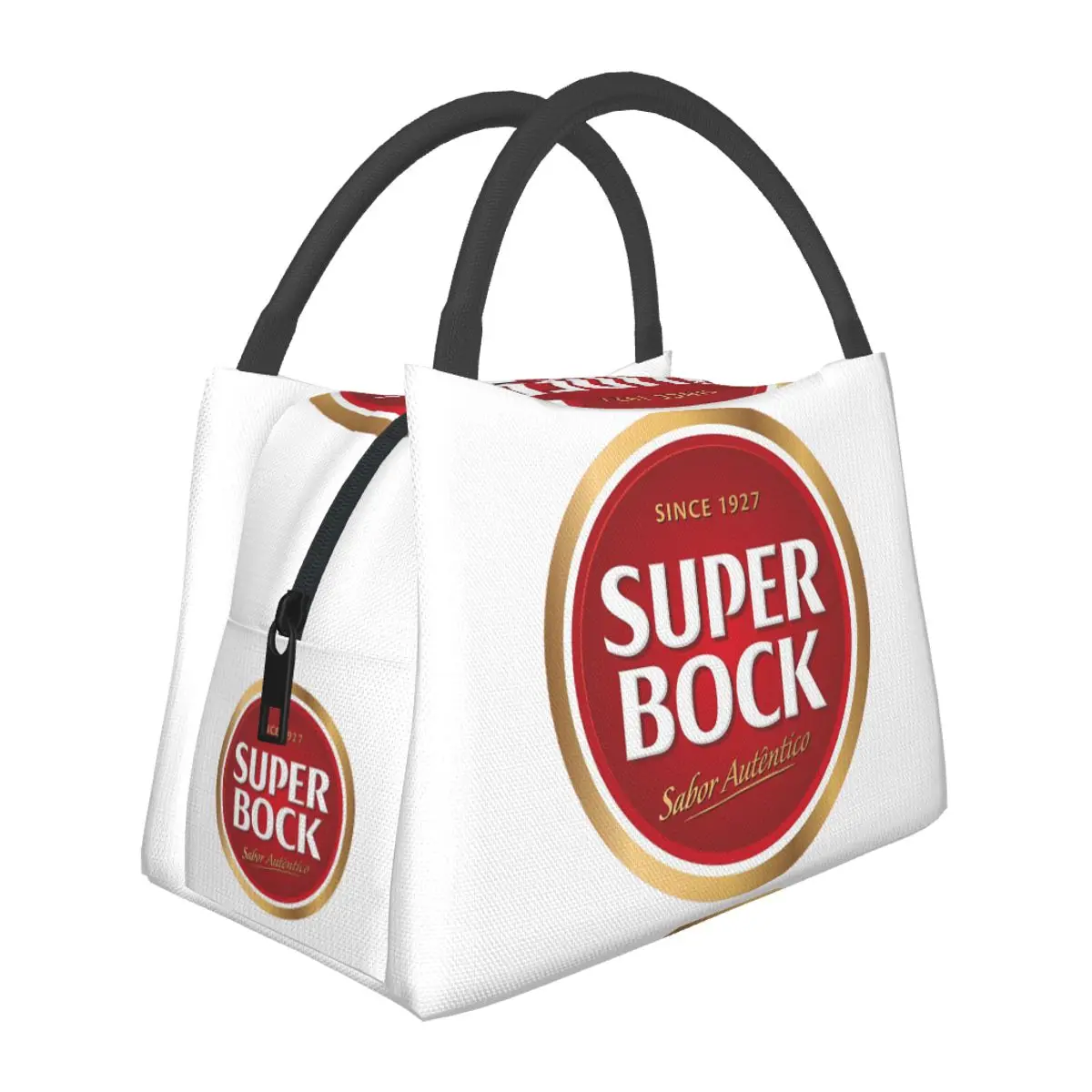 

Super Bock Lunch Bags Insulated Bento Box Portable Lunch Tote Picnic Bags Cooler Thermal Bag for Woman Kids School