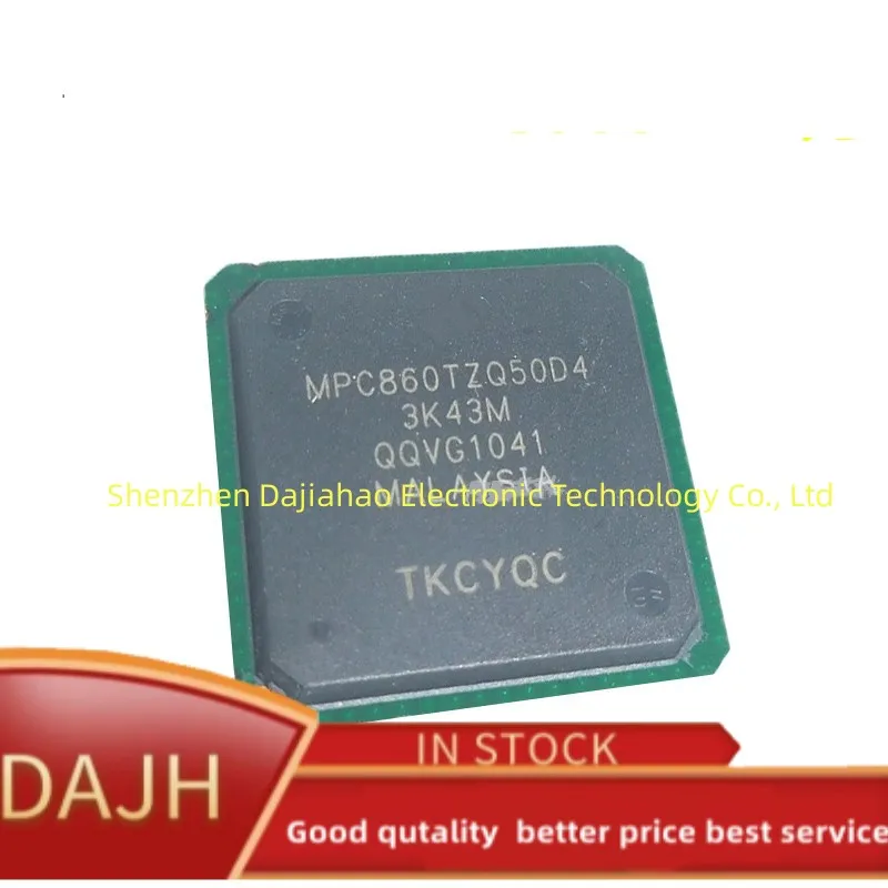 

1pcs/lot MPC860TZQ50D4 MPC860PVR80D4 MPC860SRCVR66D4 MPU microprocessor chip BGA ic chips in stock