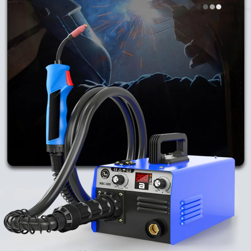 gas welding Carbon dioxide gas shielded welding machine integrated machine small two welding machine home gas-free 2