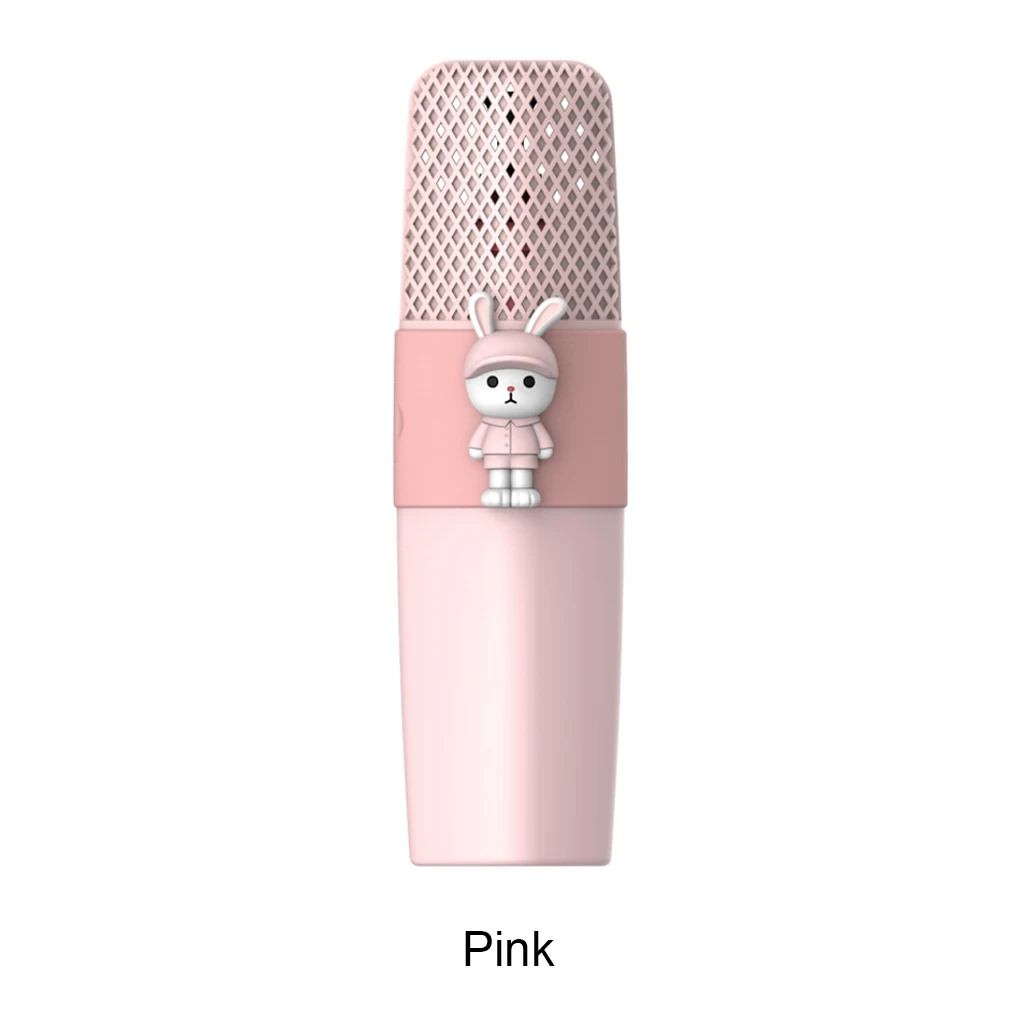 ABS Wireless Microphone Stereo Wide Application 10m Connection Bluetooth Transmission Karaok 600mAh