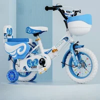 2-9 ans vélos pour enfants garçons filles vélo pliant Flash roue auxiliaire vélos réglables rose 5