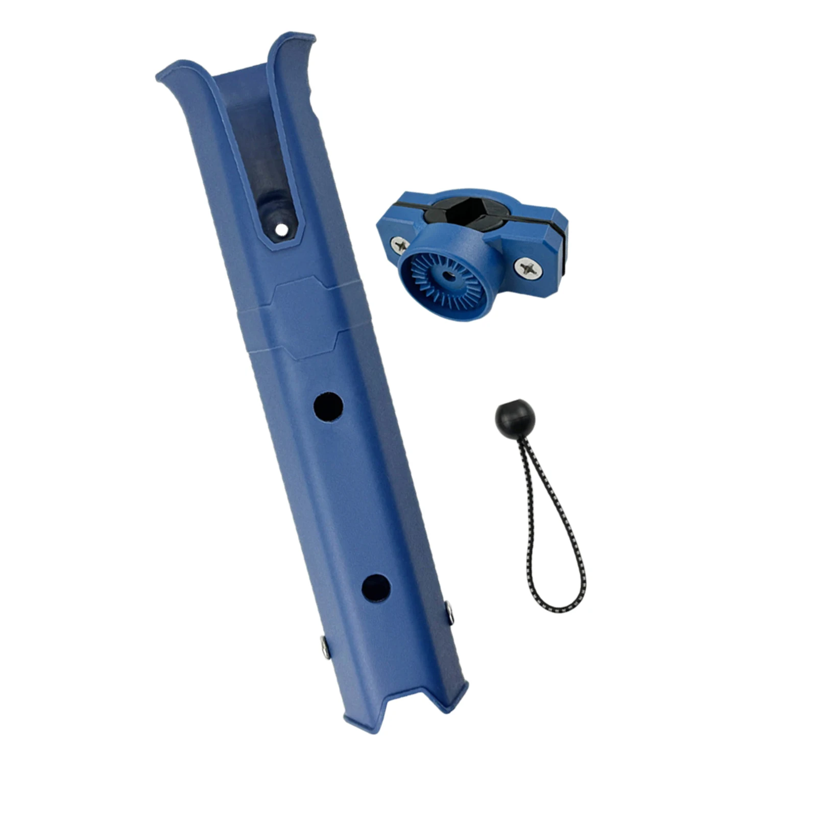 Rotating Adjustable Fishing Rod Holder Convenient Side Mount Accessories Tube Rod Rack Inserting Device for Outdoor Fishing