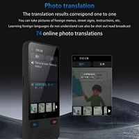 Portable Language Translator Device S85 with 138 Languages Voice Translating Offline Translation Support Voice Video Recording - Image 3