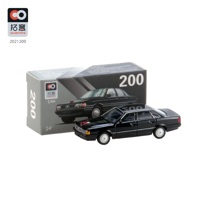

XCarToys 1:64 Классическая серия памяти Hongqi CA7220 черный № 200 литая модель автомобиля