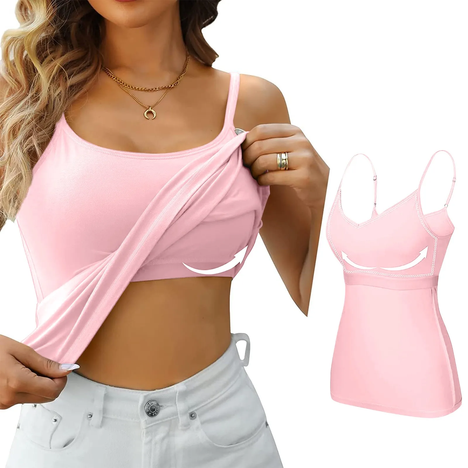 

Women Yoga Clothing 2024 Camisole With Bottom And Chest Pad Sexy Oversized Underwear With Chest Pad Solid Color Одежда для йоги