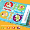 Children's Book Type Six In One Multi-Functional Game Chess Chess Battle Chess Traffic Chess Adventure Chess Puzzle Toy 2