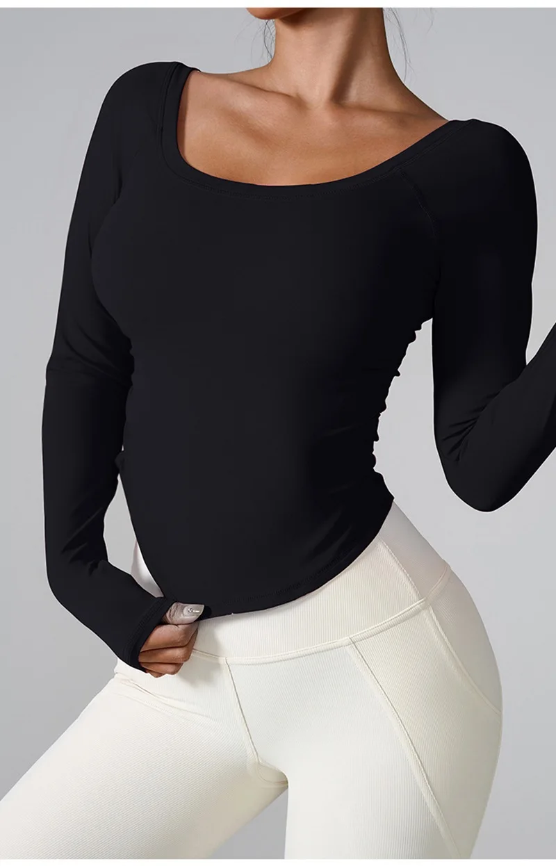Women Yoga Shirts - Plus Size Sportswear Top | Breathable Quick Dry Fitness Workout Shirt