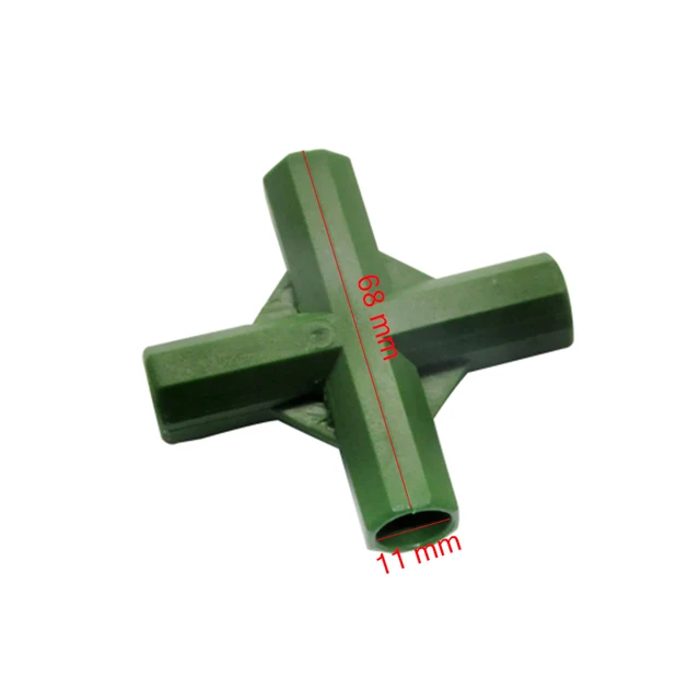Flat angle 4 way