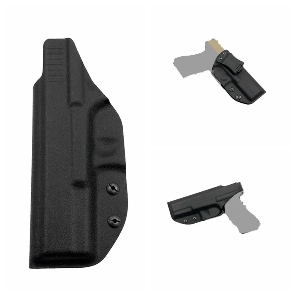 

Glock Holster Concealed Carry Inside Waistband Kydex IWB Gun Holster for G17 G22 G31 Hunting Pistol Case Beltclip