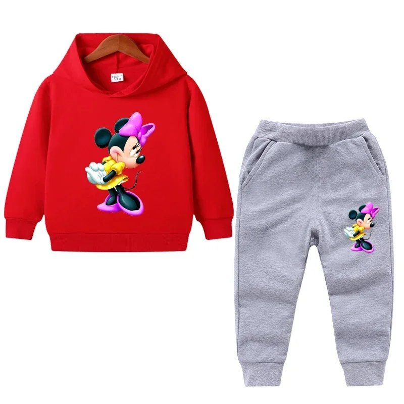 thumbnail image 1 of Ropa de primavera para niños, suéter con capucha de manga larga para niñas de Frozen Elsa, conjunto de 2 piezas de sudadera y pantalón para niños pequeños, 1 of 5