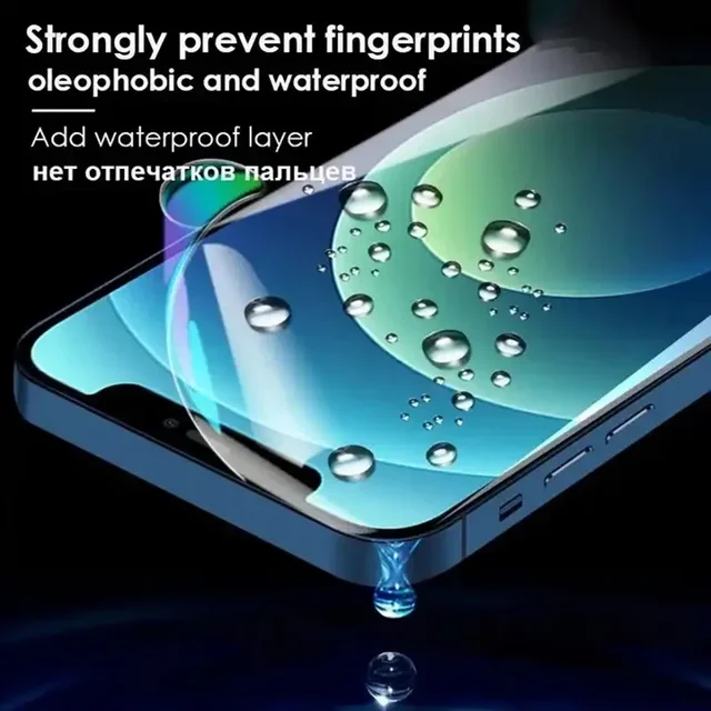 Film Hydrogel 10000D à Couverture Complète, Protecteur d'Écran pour iPhone 14 11 12 13 Pro Max 7 8 14 Plus 13 12 Mini 15 X Poly XS MAX 2