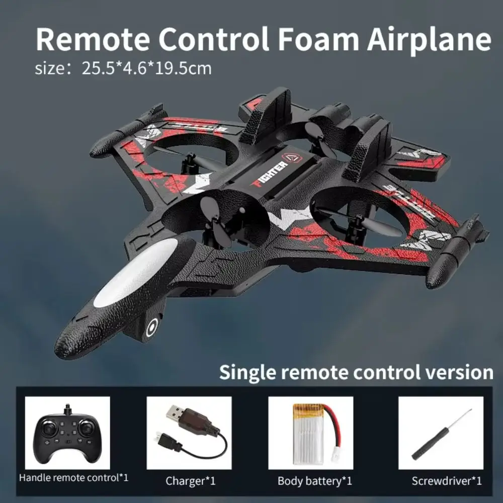 EPP Foam Remote Control Foam Fighter Rechargeable 2.4G Stunt Four Motor Helicopter Gravity Sensing with Light