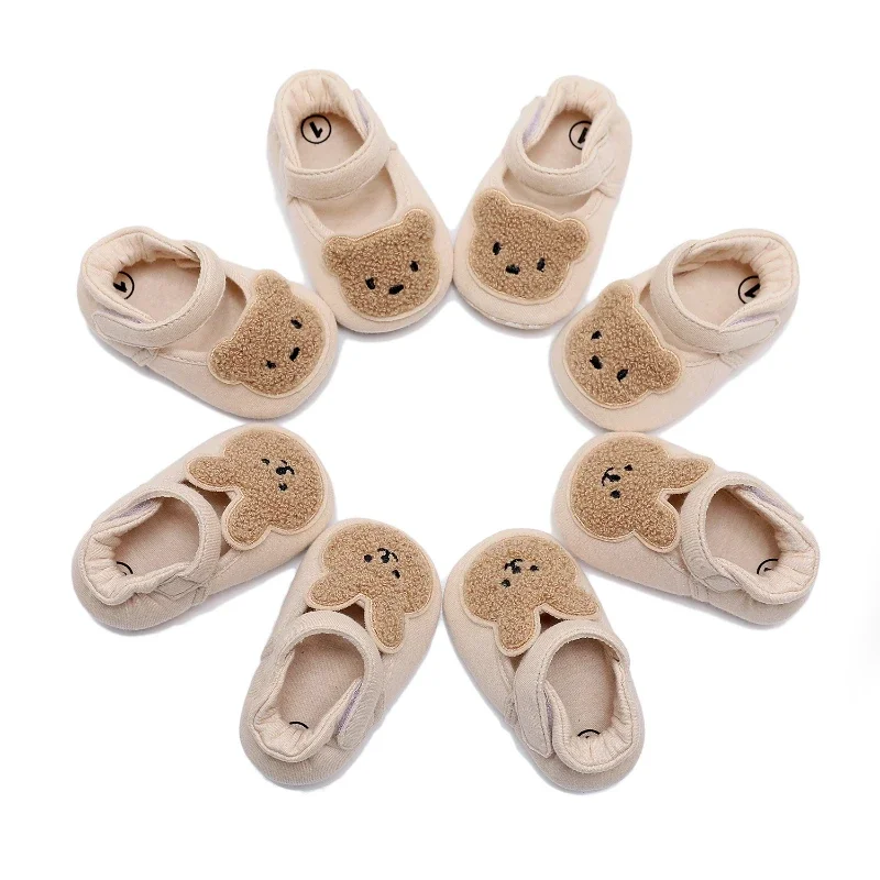 

Новинка 2022, обувь для новорожденных, тапочки для мальчиков и девочек, повседневная обувь для первых шагов, зимняя обувь с маленькими животными