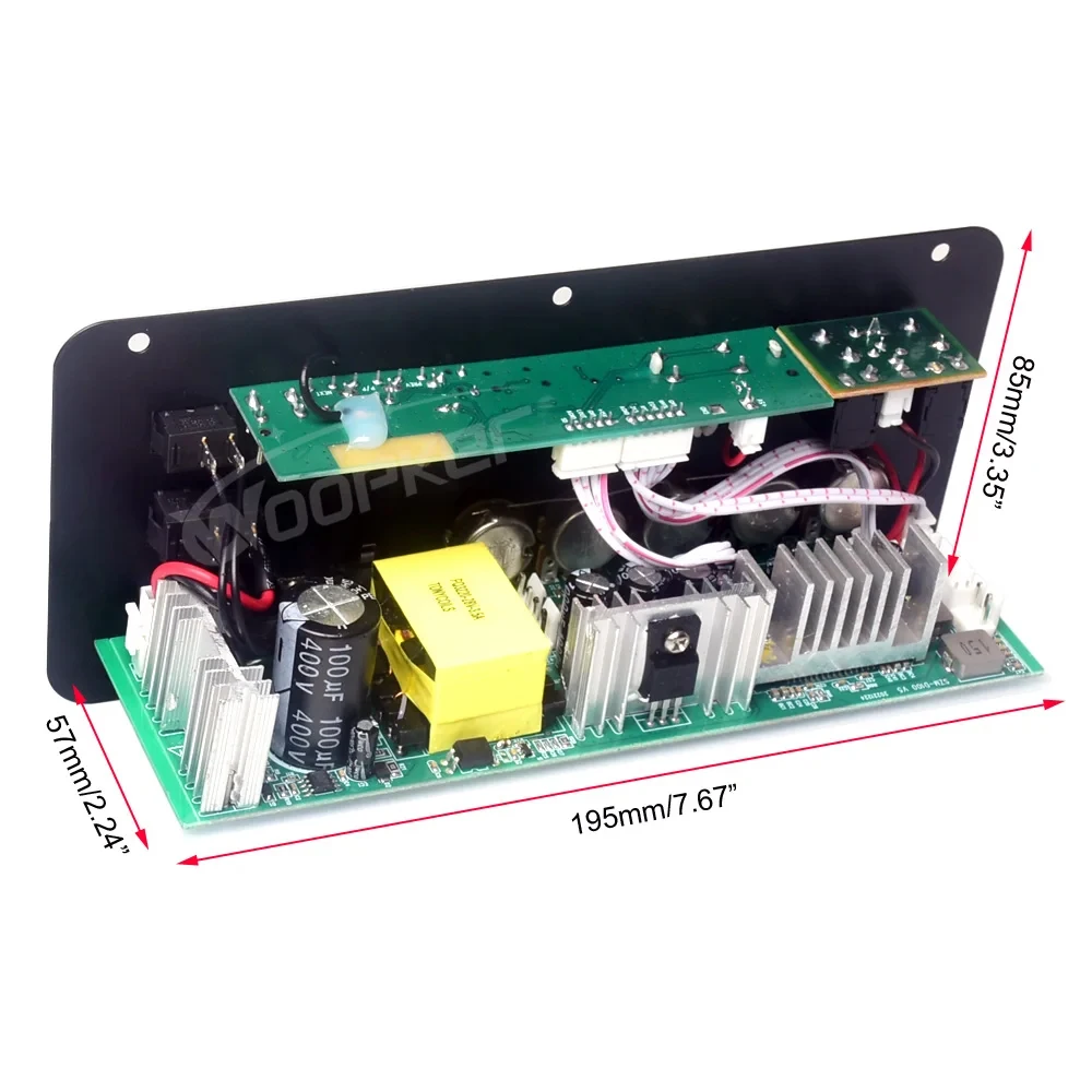 100W HiFi Bluetooth Amplifier Board D1000/D900/D100W/D20/D10 Bluetooth 5.0 Dual