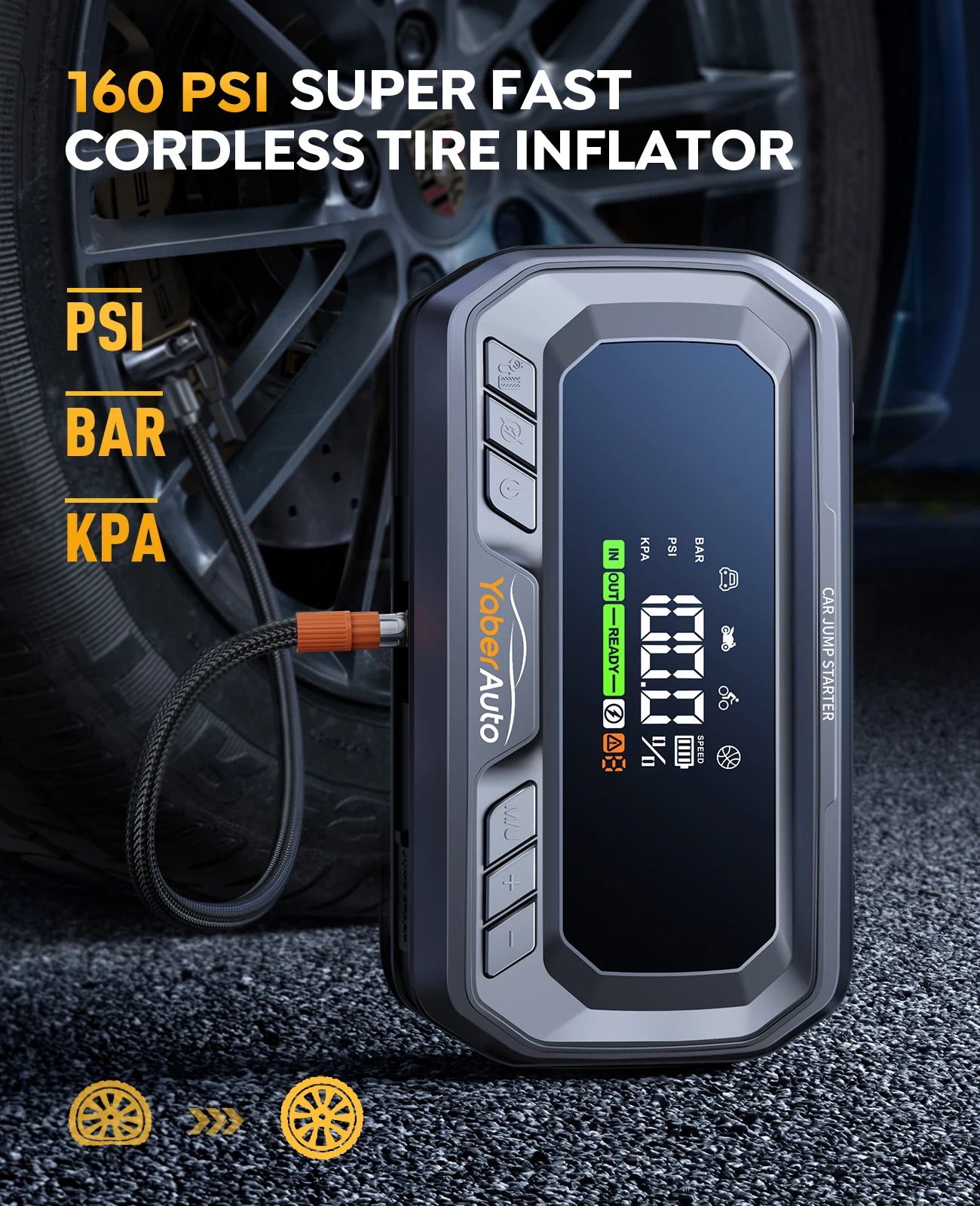 4-in-1 Portable Car Jump Starter 2