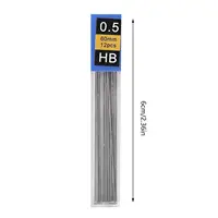 0.3/0.5/0.9mm Anti Slip Grip Handle Metal Mechanical Pencil For Art Drawing Painting Student Office School Supplies Pencil Lead 3