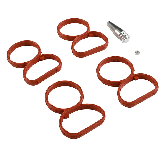 Kit De 4 Joints De Collecteur D'admission Pour BMW N47 – Compatible E90 320d, Série 1, X1, X3