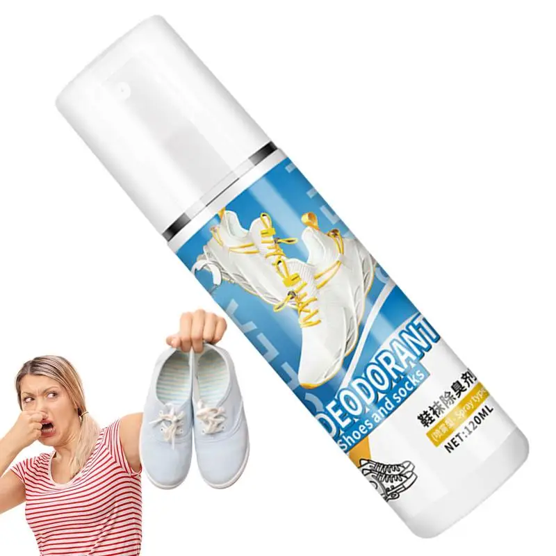 120ml Shoe Oder Remover Foot Odor Shoe Odor Deodorant Odor Removal Spray Foot Artifact Socks Foot Care