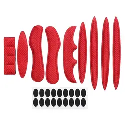 27pcs/set Motorcycle Bicycle Sealed Universal Protection Pad Helmet Inner Padding Kit Replacement Foam Pads Set