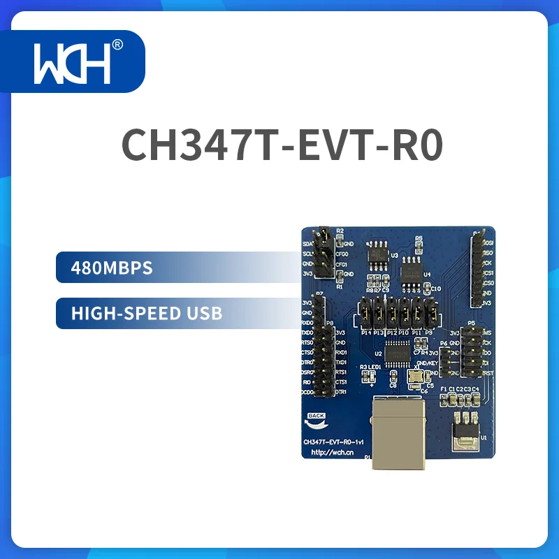 1/2Pcs/Lot CH347T Evaluation Board 480Mbps High-speed USB - AliExpress 502