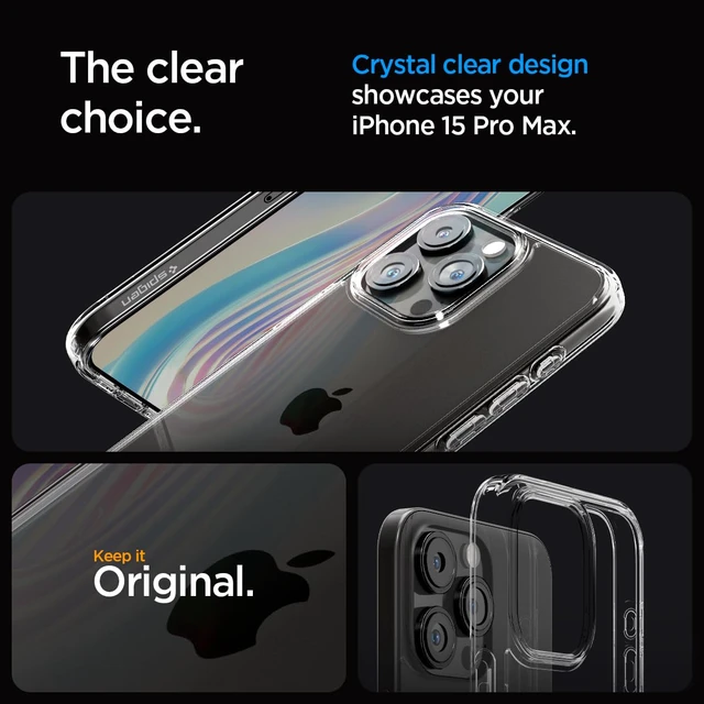 Spigen-funda Ultra híbrida para iPhone, 15 Pro Max, 15 Pro, 15, iphone 15 pro spigen - Vimarsana News