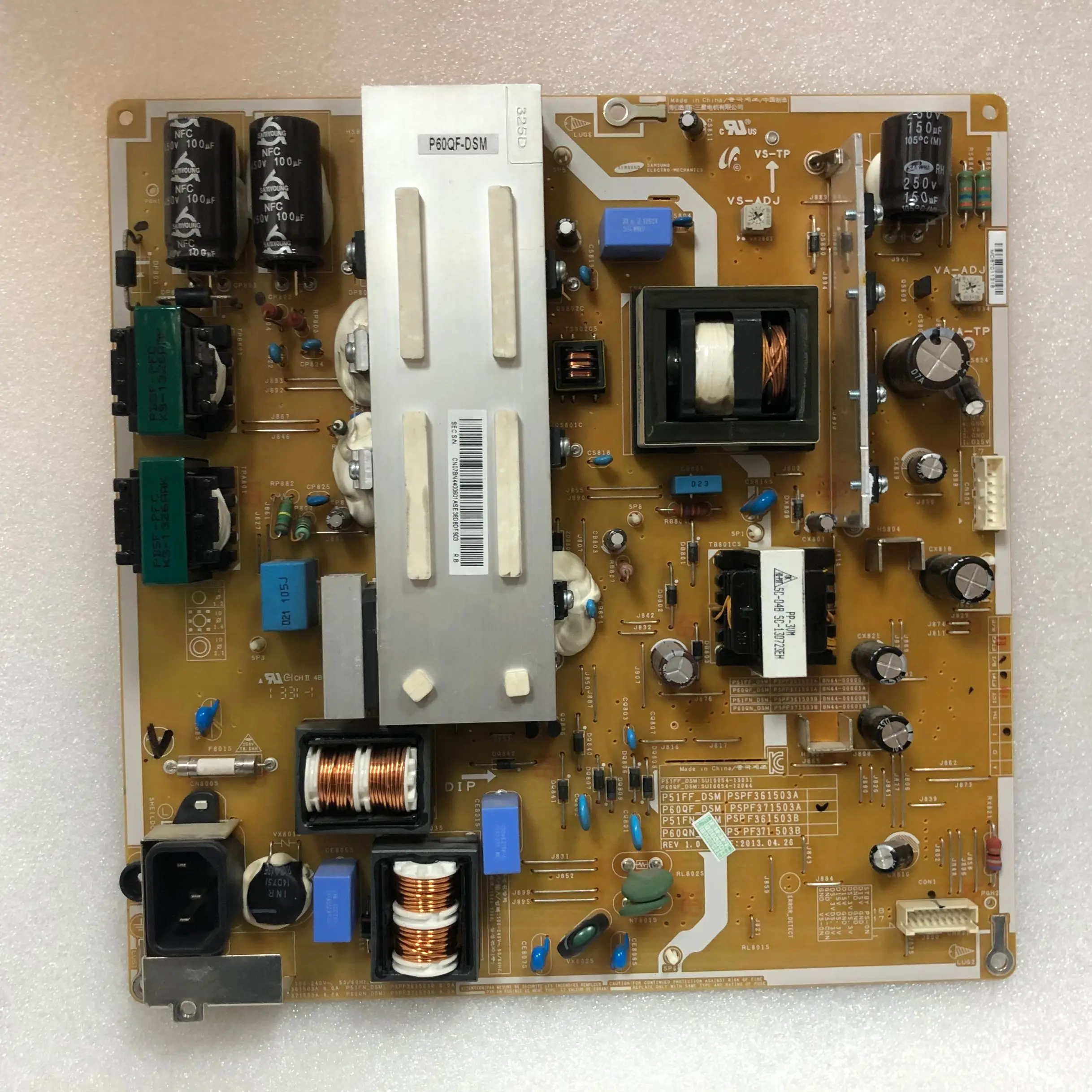 

Бесплатная доставка PS60F5000AJ p60qf _ DSM PSPF371503A фотоплата