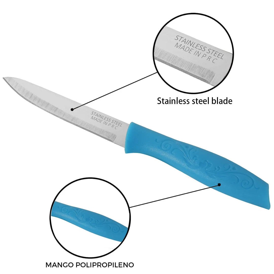 Portable Fruit Knife Set 3 knives